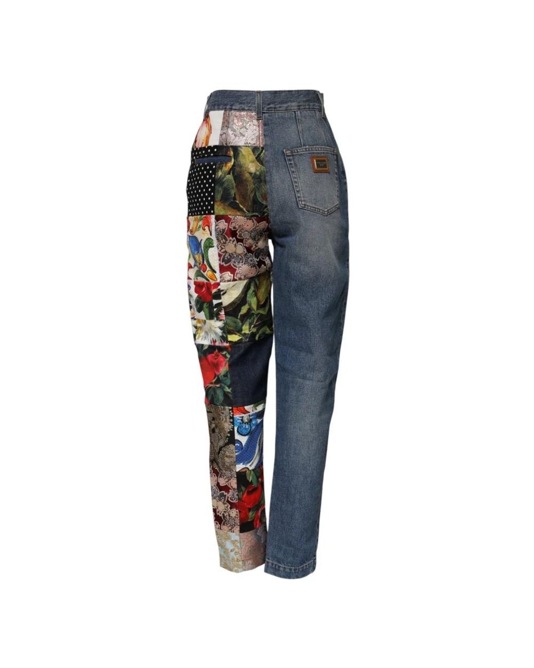 Dolce & Gabbana Blue Loose Fit Jeans
