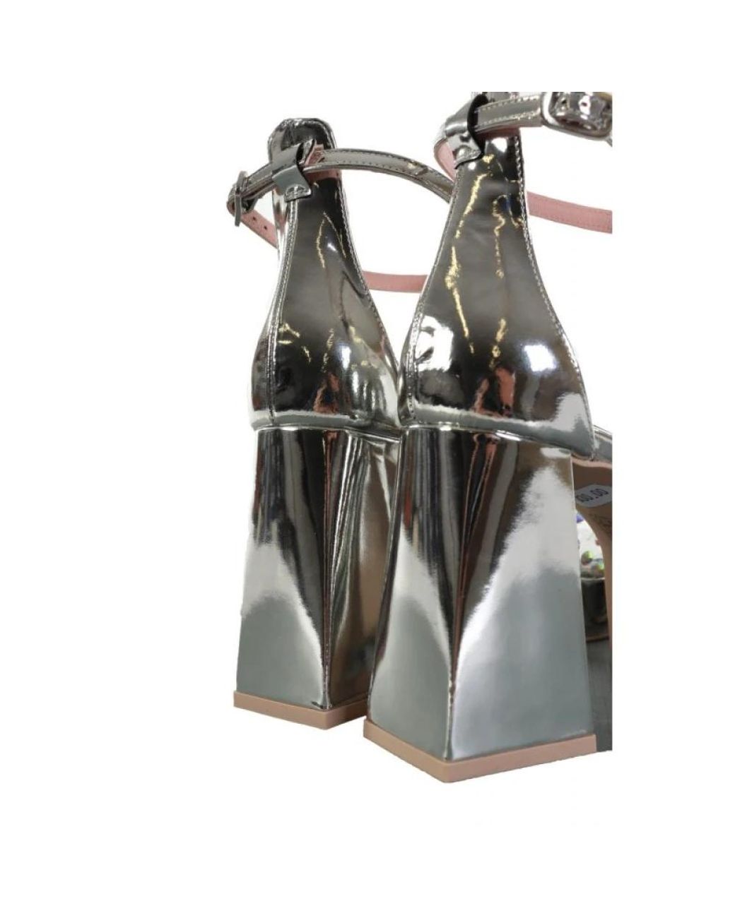 Ras Metallic High Heel Sandals