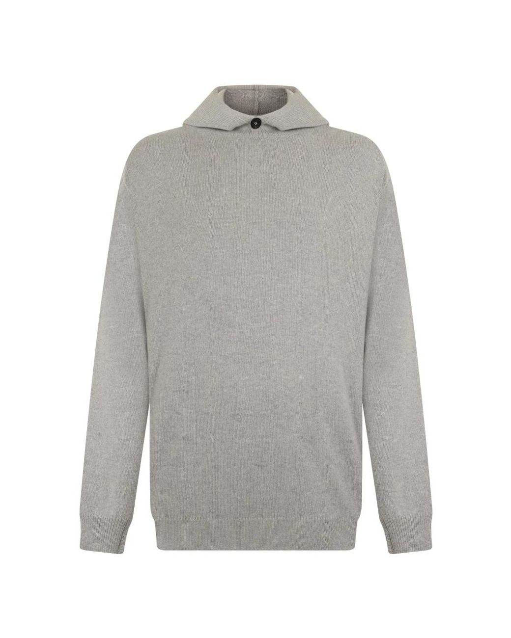 Malo Gray Round-Neck Knitwear for men