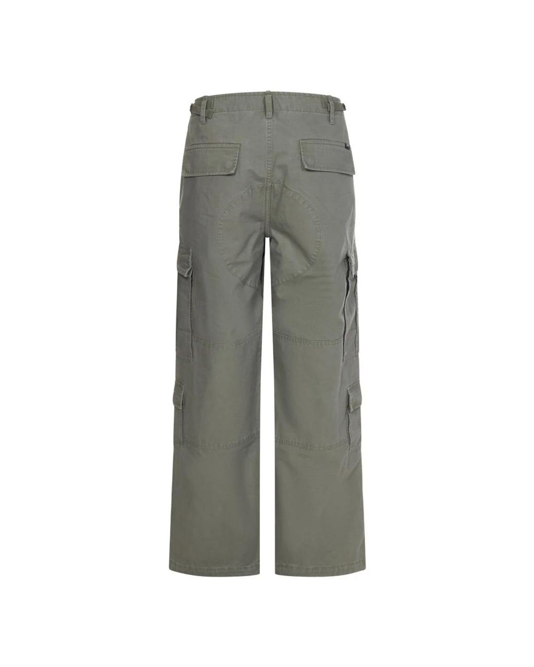 Stussy Gray Straight Trousers