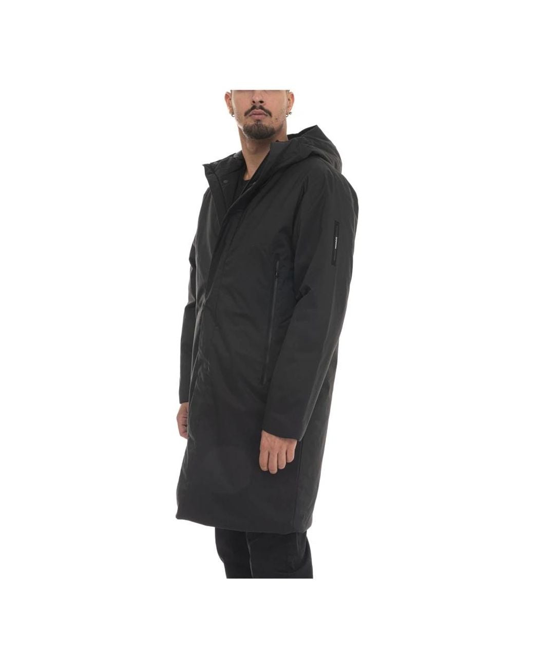 EA7 Black Parkas for men
