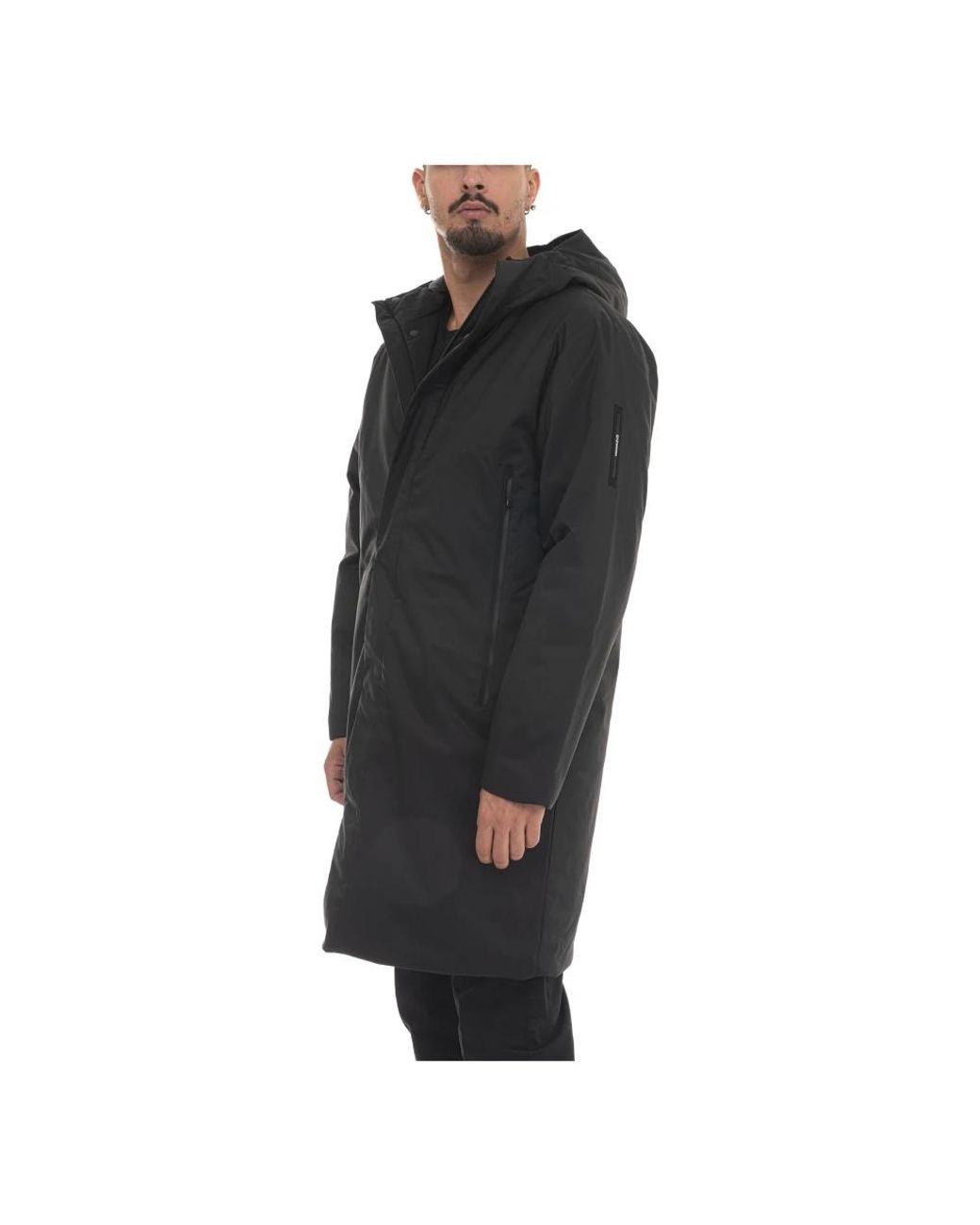 Parkas EA7 pour homme en coloris Black