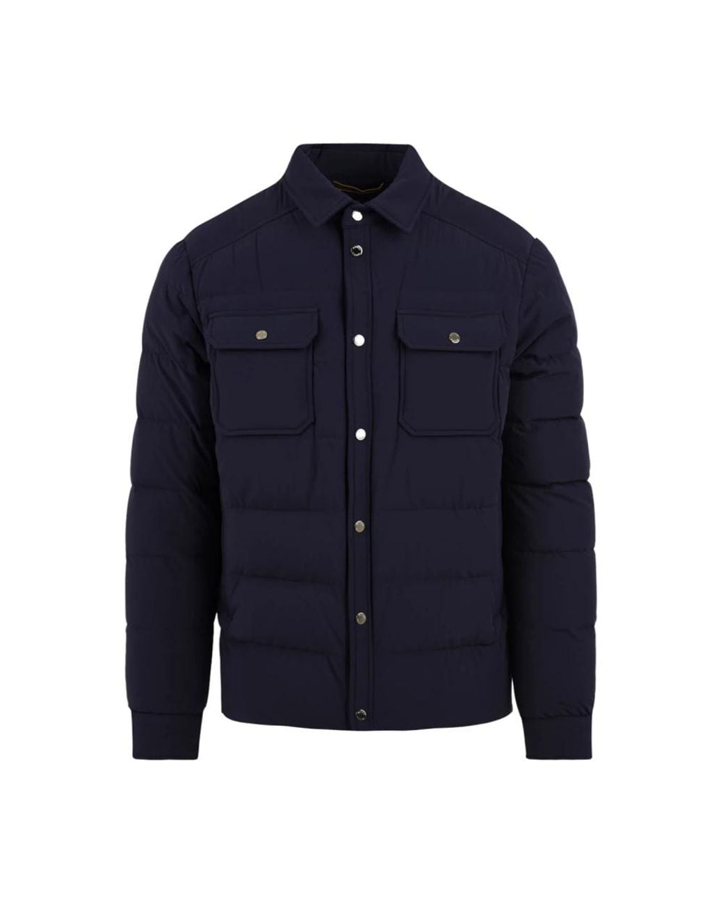 Moorer Jassen ,Blauw ,Stijlvolle Veton-Kn Jas Voor Mannen in het Blue voor heren