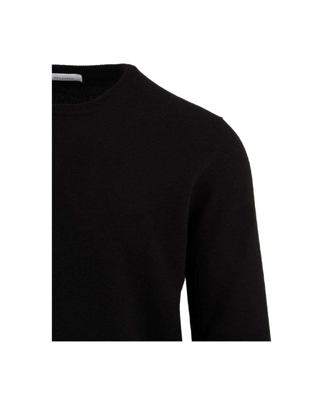 Malo Black Cashmere Knitwear for men