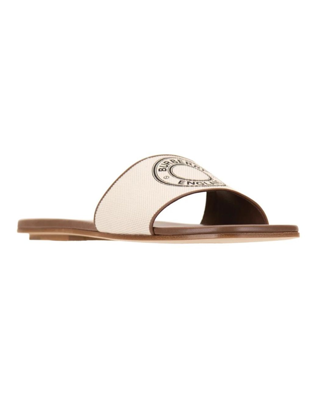 Burberry White Slipper