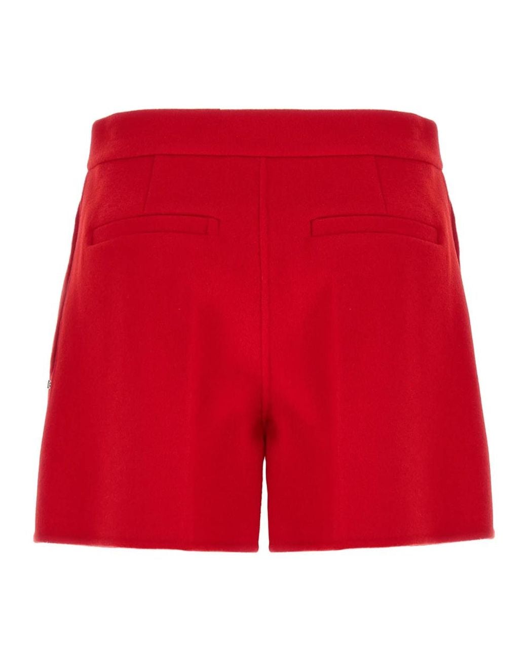 Sportmax Red Short Shorts