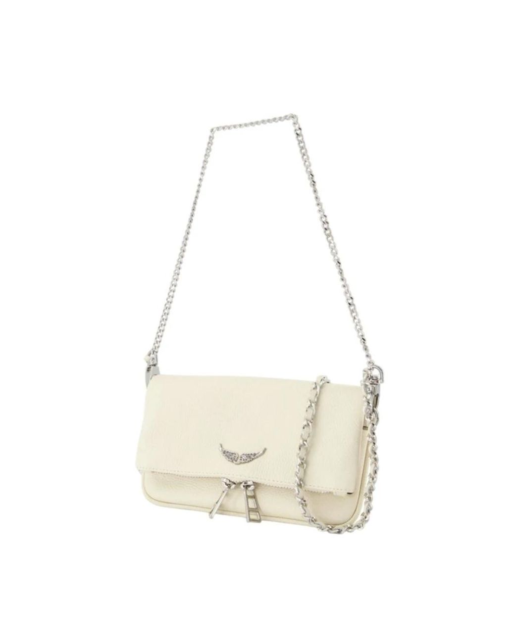 Zadig & Voltaire White Shoulder Bags
