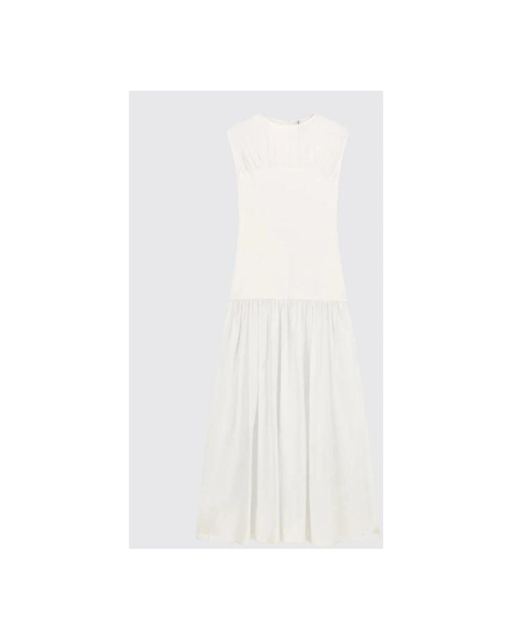 Liviana Conti White Midi Dresses