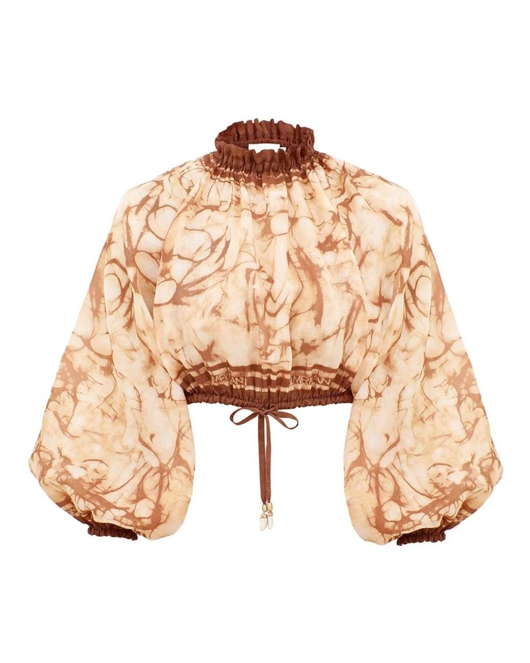 Zimmermann Brown Blouses