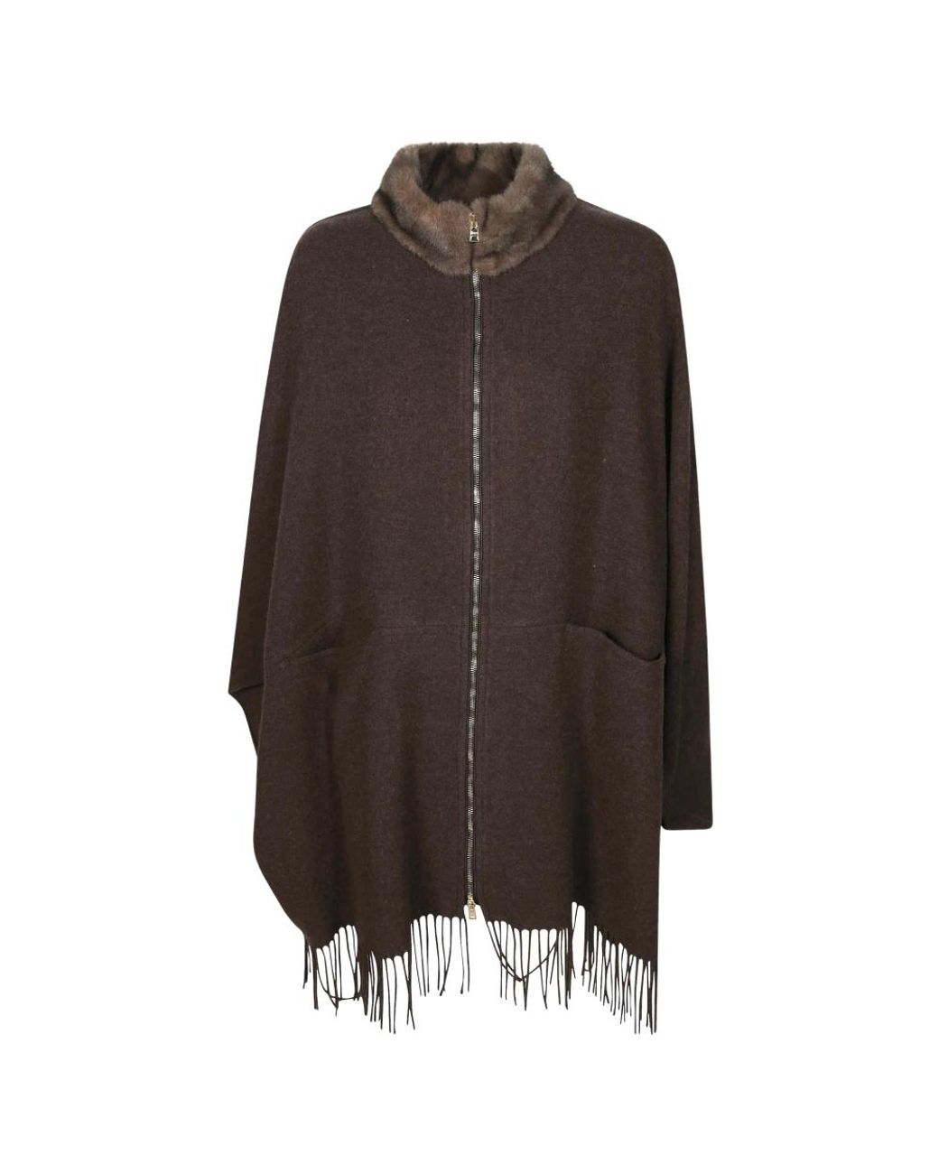 Capes Herno en coloris Brown