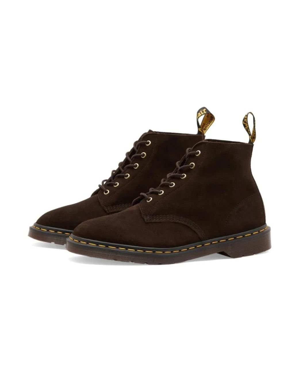 Dr. Martens Brown Lace-Up Boots for men