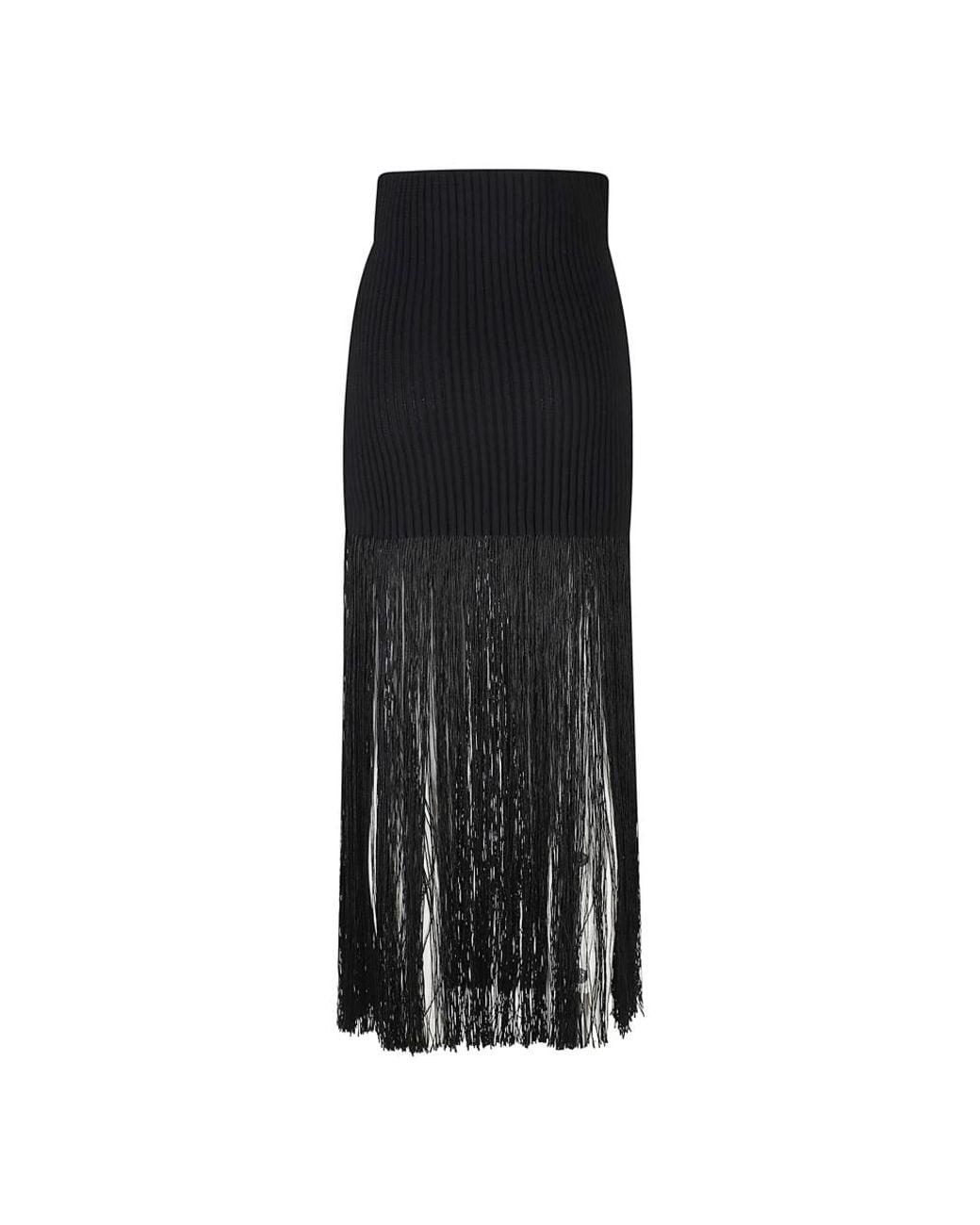 Alaïa Black Midi Skirts