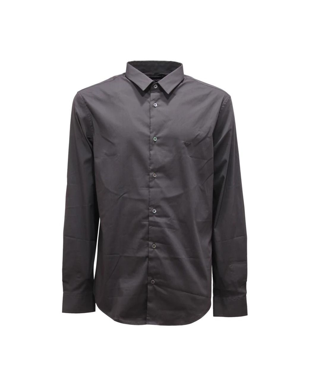 Armani Gray Formal Shirts for men
