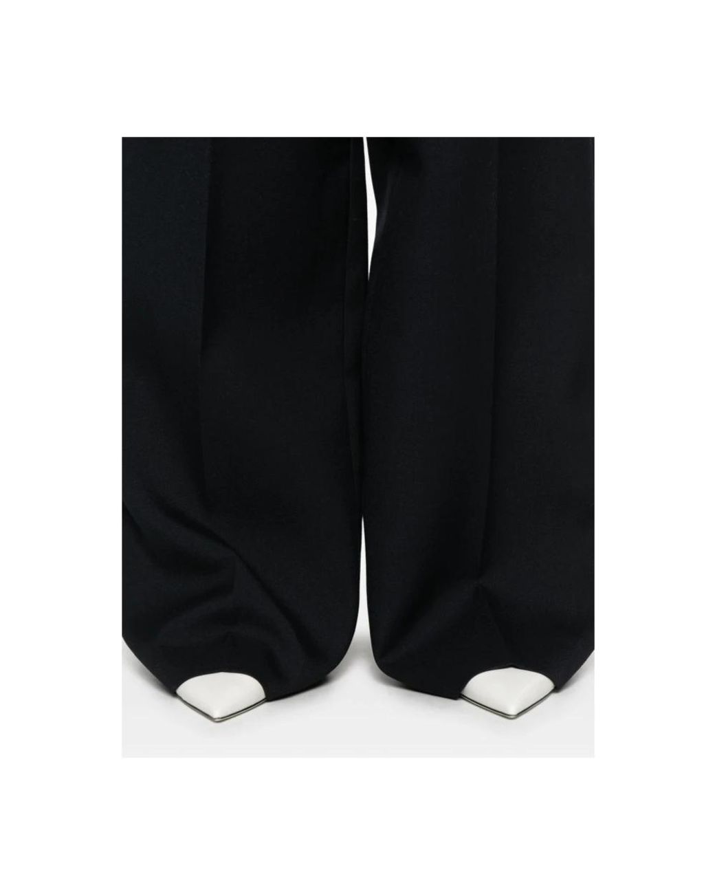 Carven Black Wide Trousers