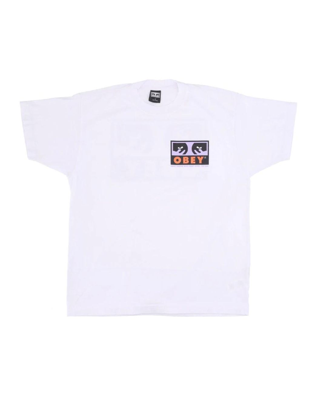 Obey T-Shirts in het White voor heren