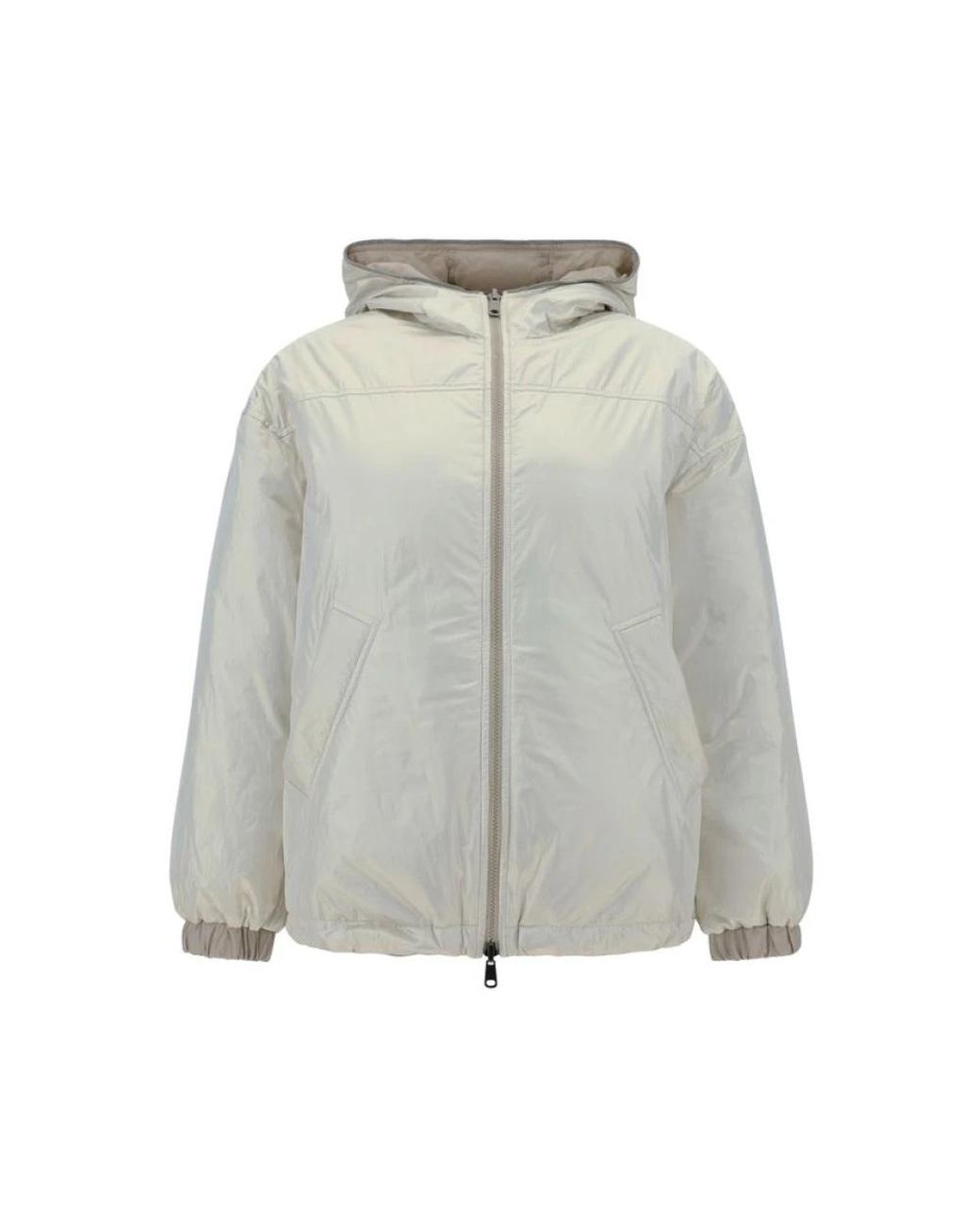 Brunello Cucinelli Gray Winter Jackets