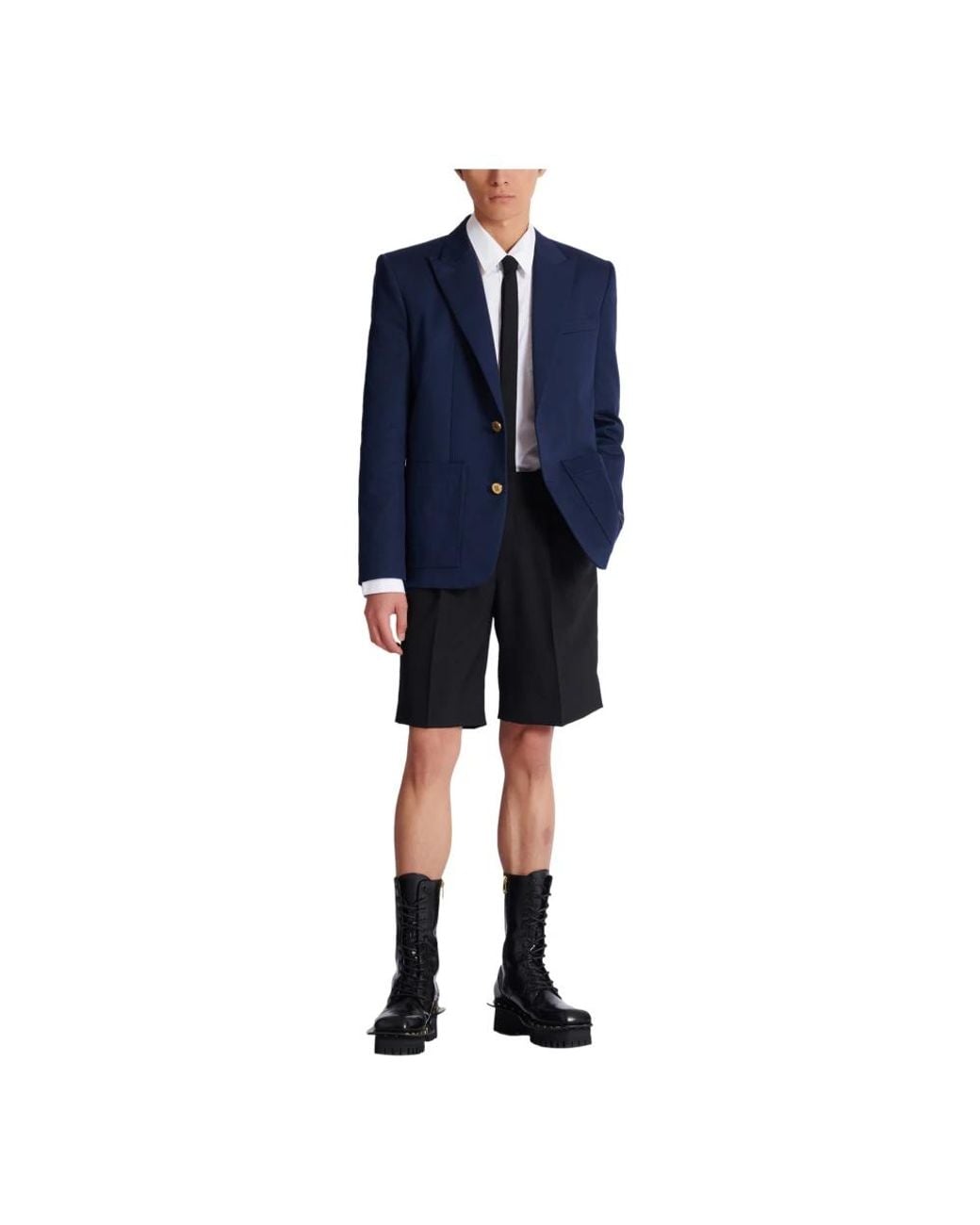 Blazers Balmain de hombre de color Blue