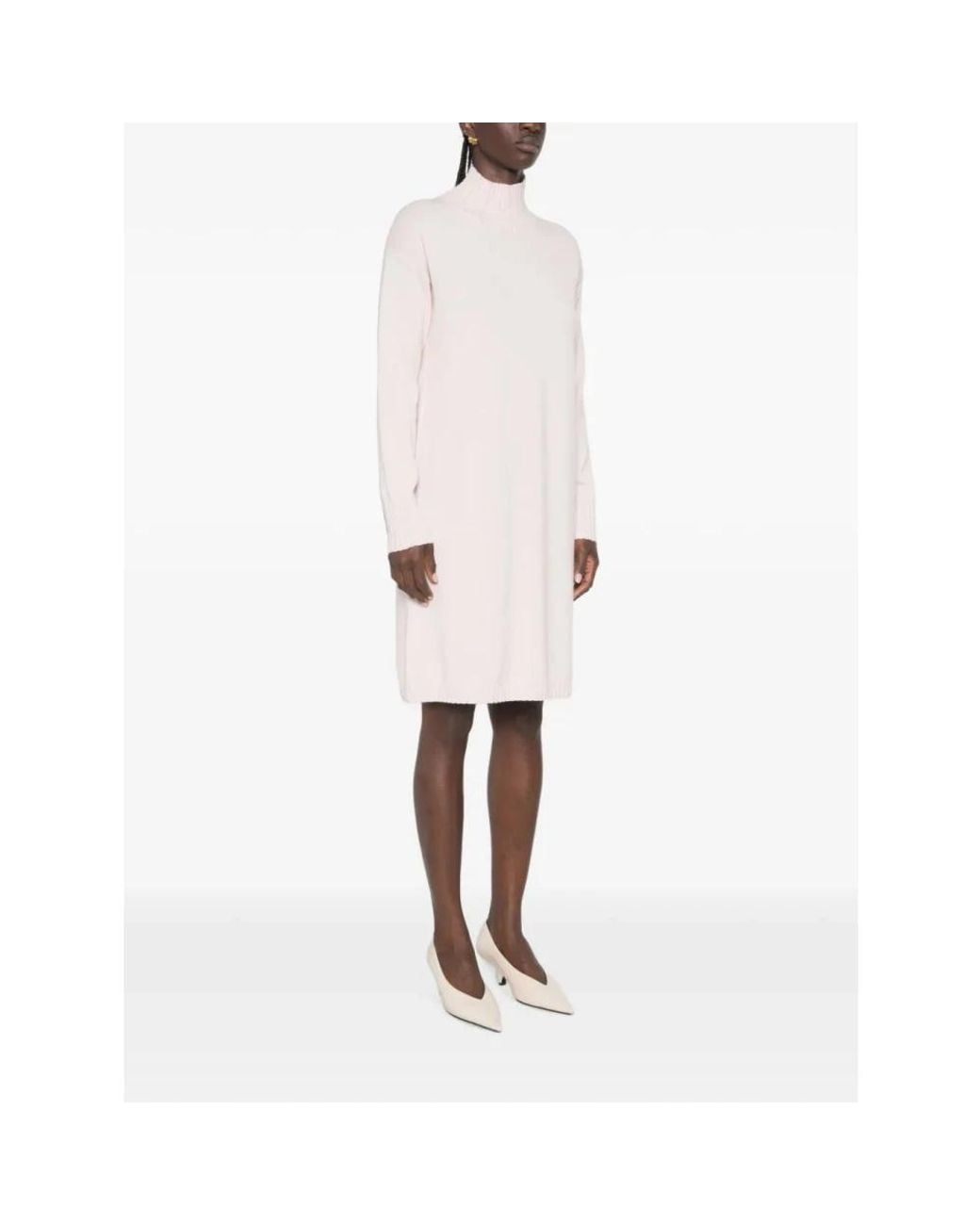 Fabiana Filippi Pink Knitted Dresses