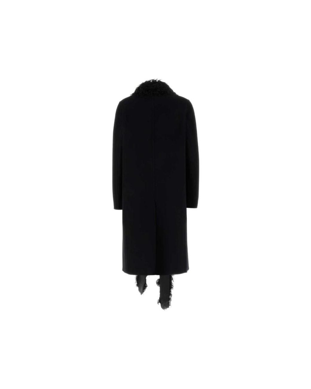 Fendi Black Single-Breasted Coats