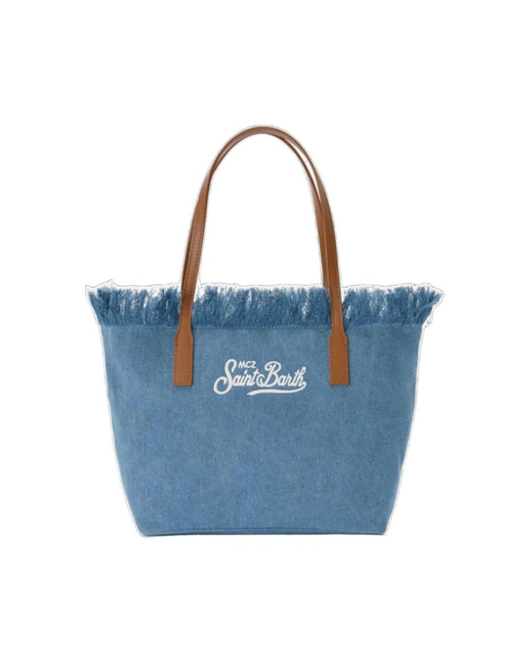Mc2 Saint Barth Blue Shopping Bags