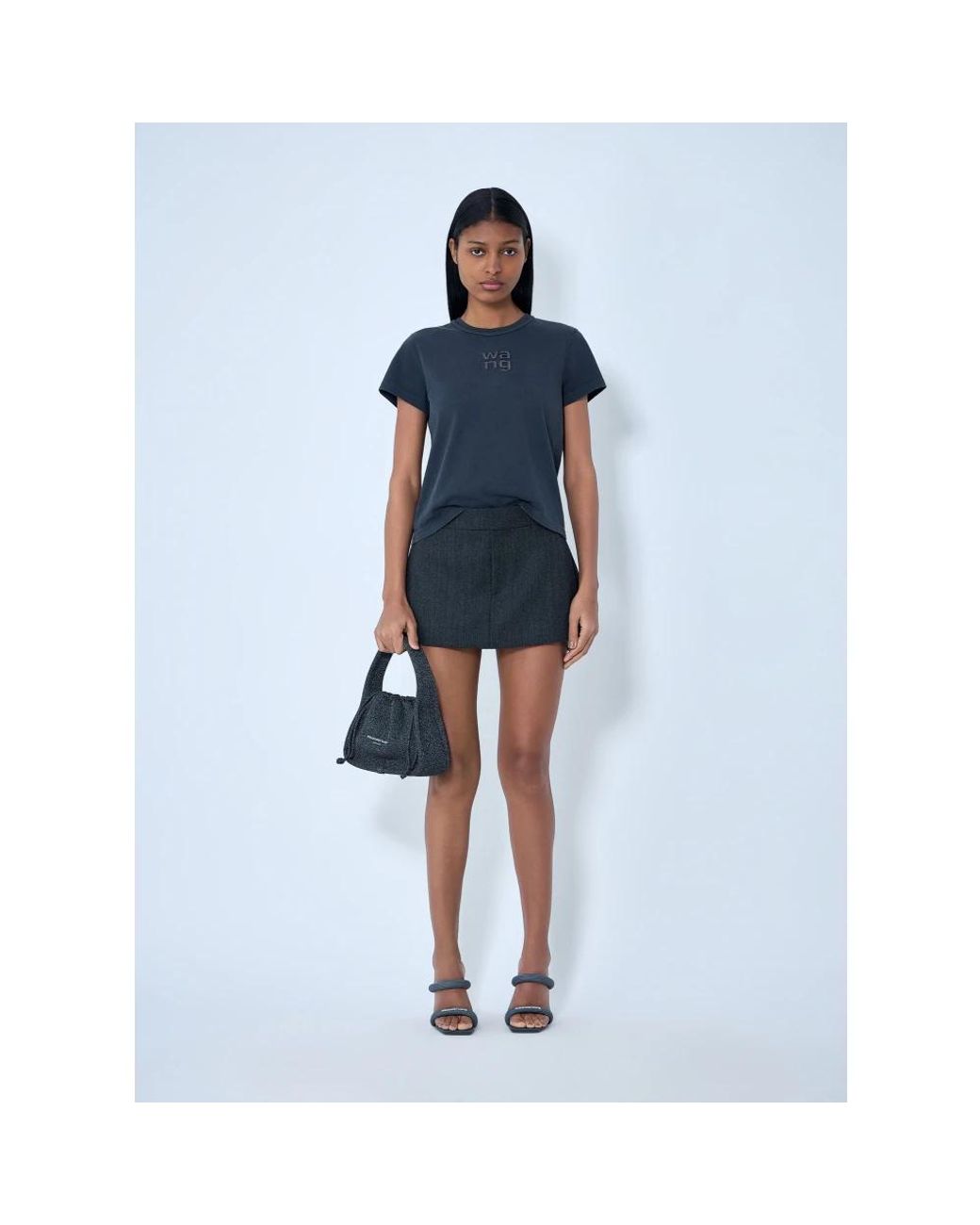Alexander Wang Blue Short Skirts