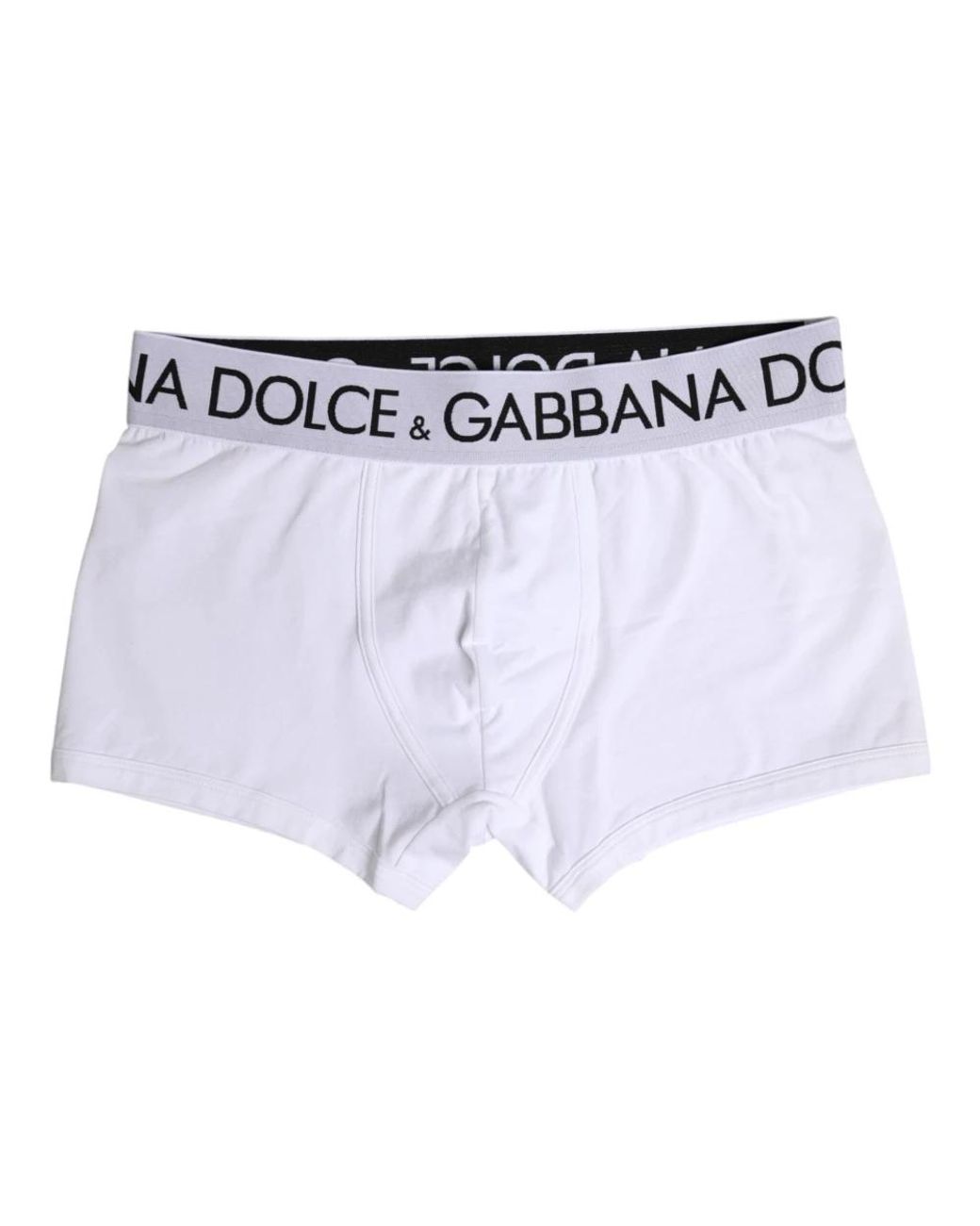 Dolce & Gabbana Ondergoed ,Wit ,Katoen Witte Katoenen Boxer Brief Ondergoed in het White voor heren