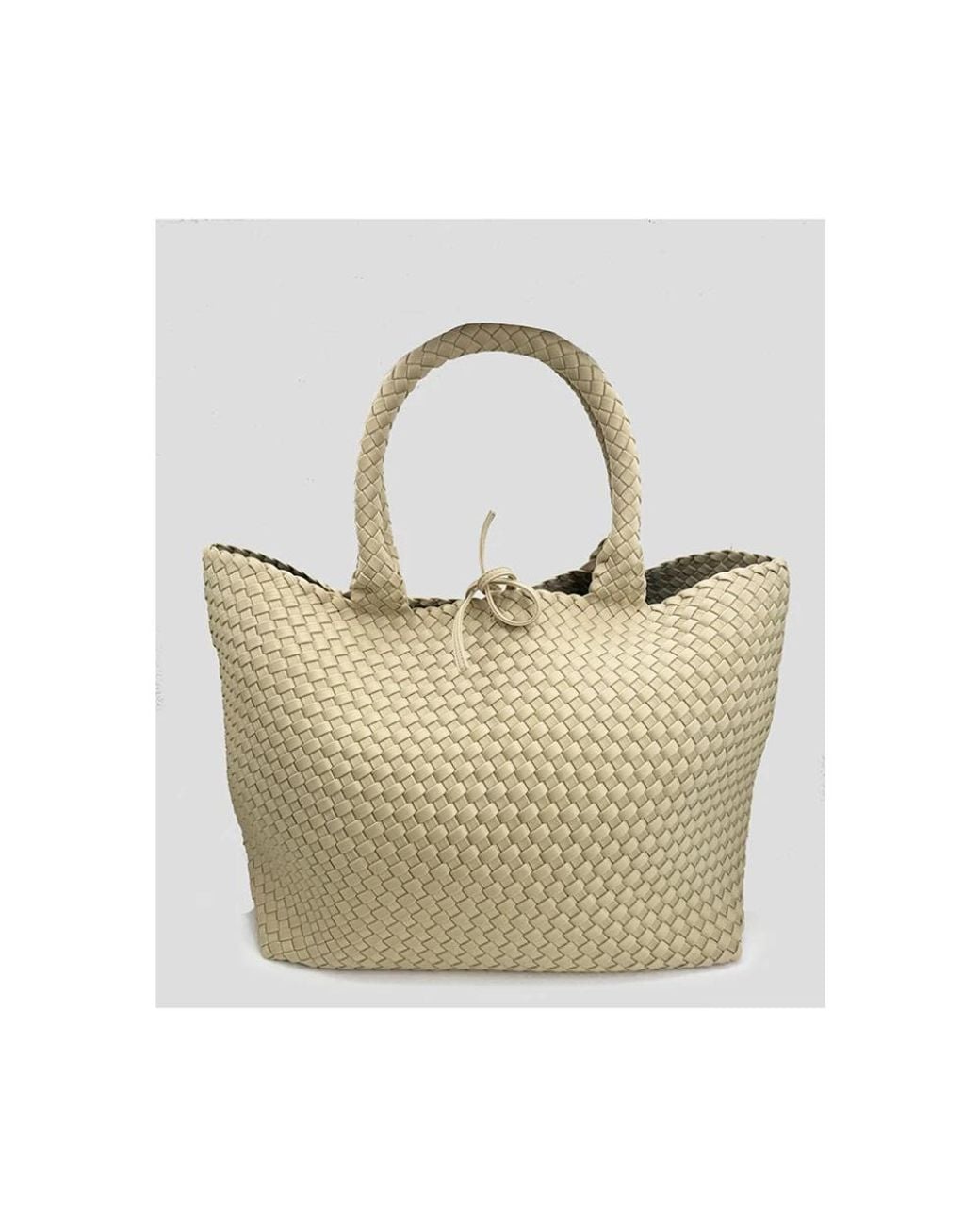 Blauer Metallic Shopping Bags