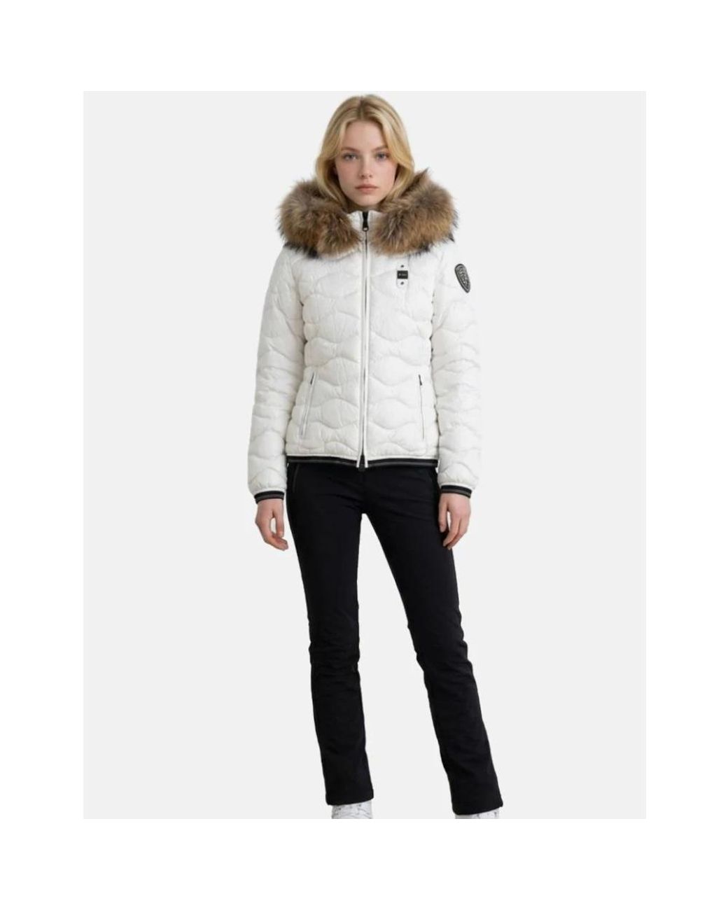 Blauer White Winter Jackets