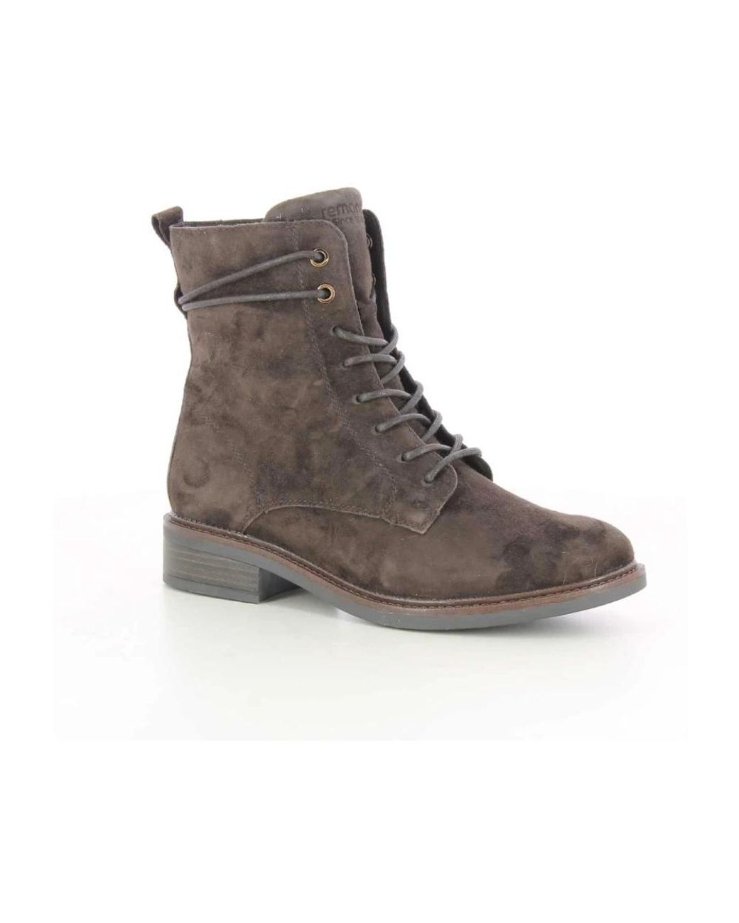 Remonte Brown Schnürstiefelette