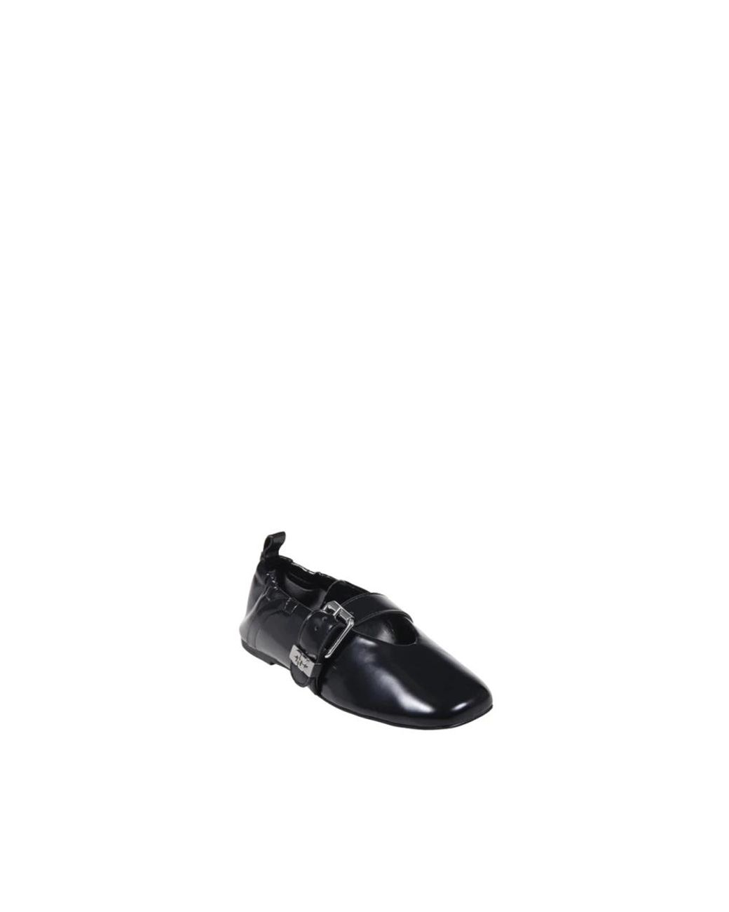 Ganni Blue Ballerinas