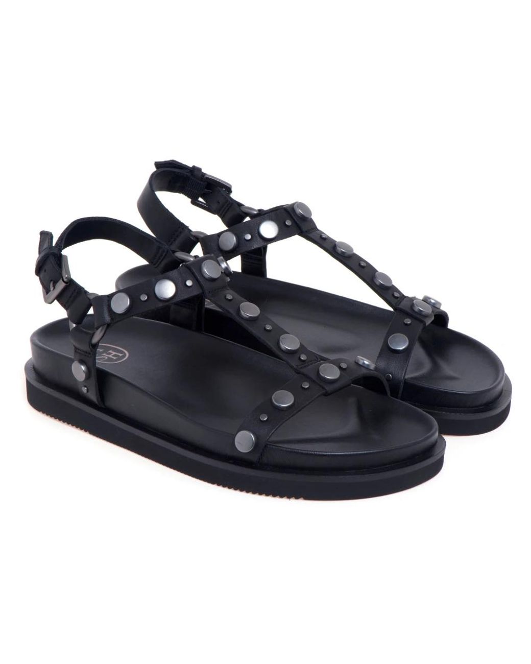 Flat Sandals Ash de color Blue
