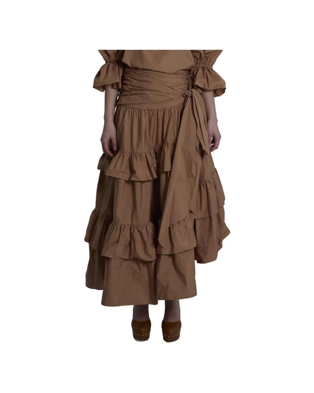 Chloé Brown Maxi Skirts