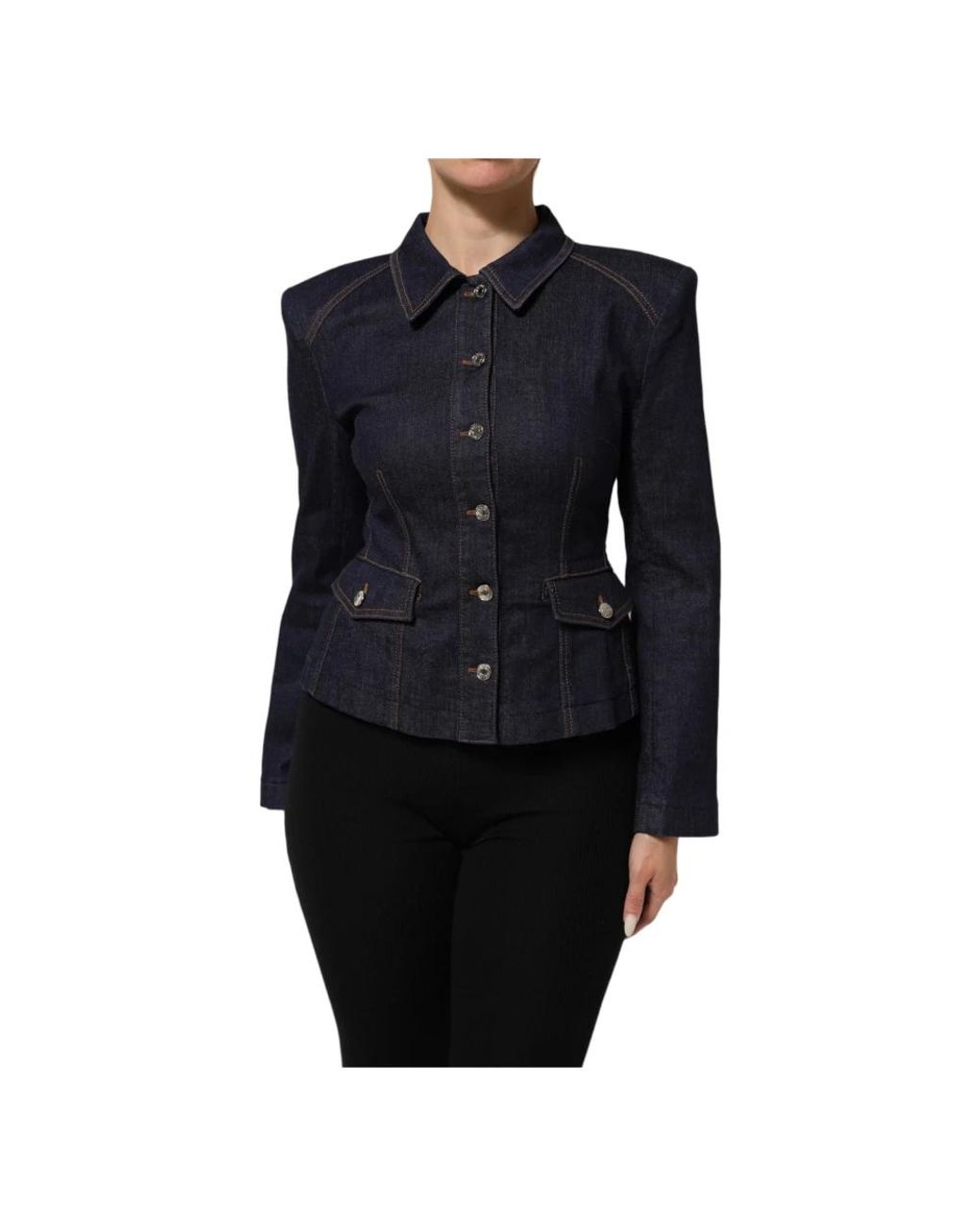 Dolce & Gabbana Black Denim Jackets