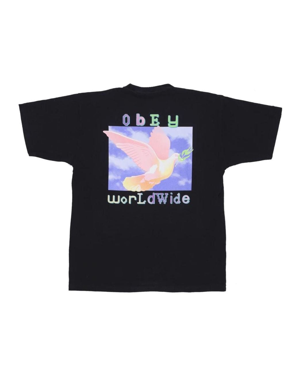 Obey Black T-Shirts for men