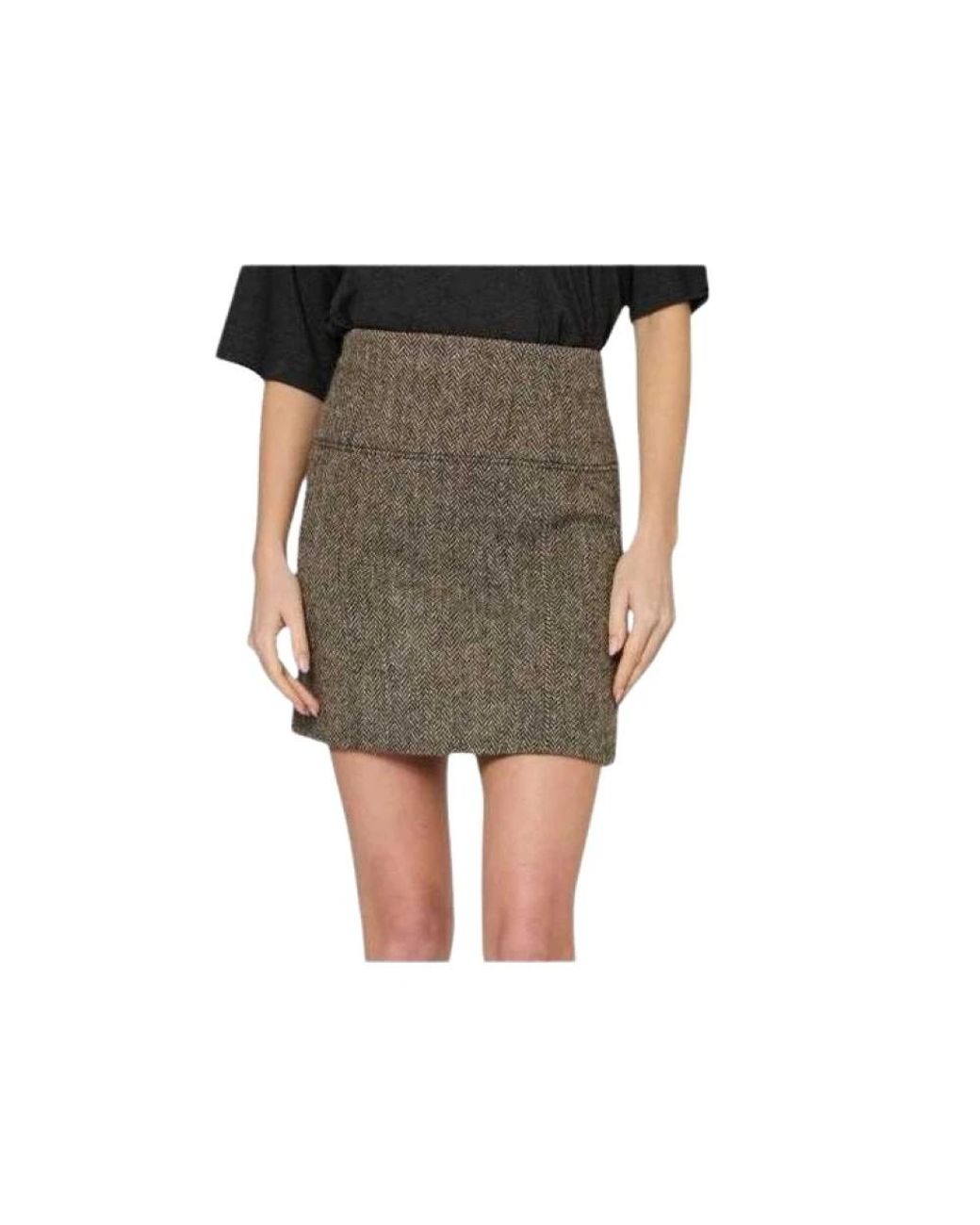 Paul Smith Gray Short Skirts