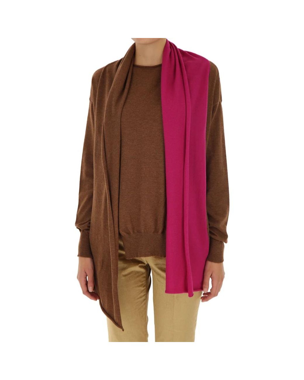 Liviana Conti Red Round-Neck Knitwear