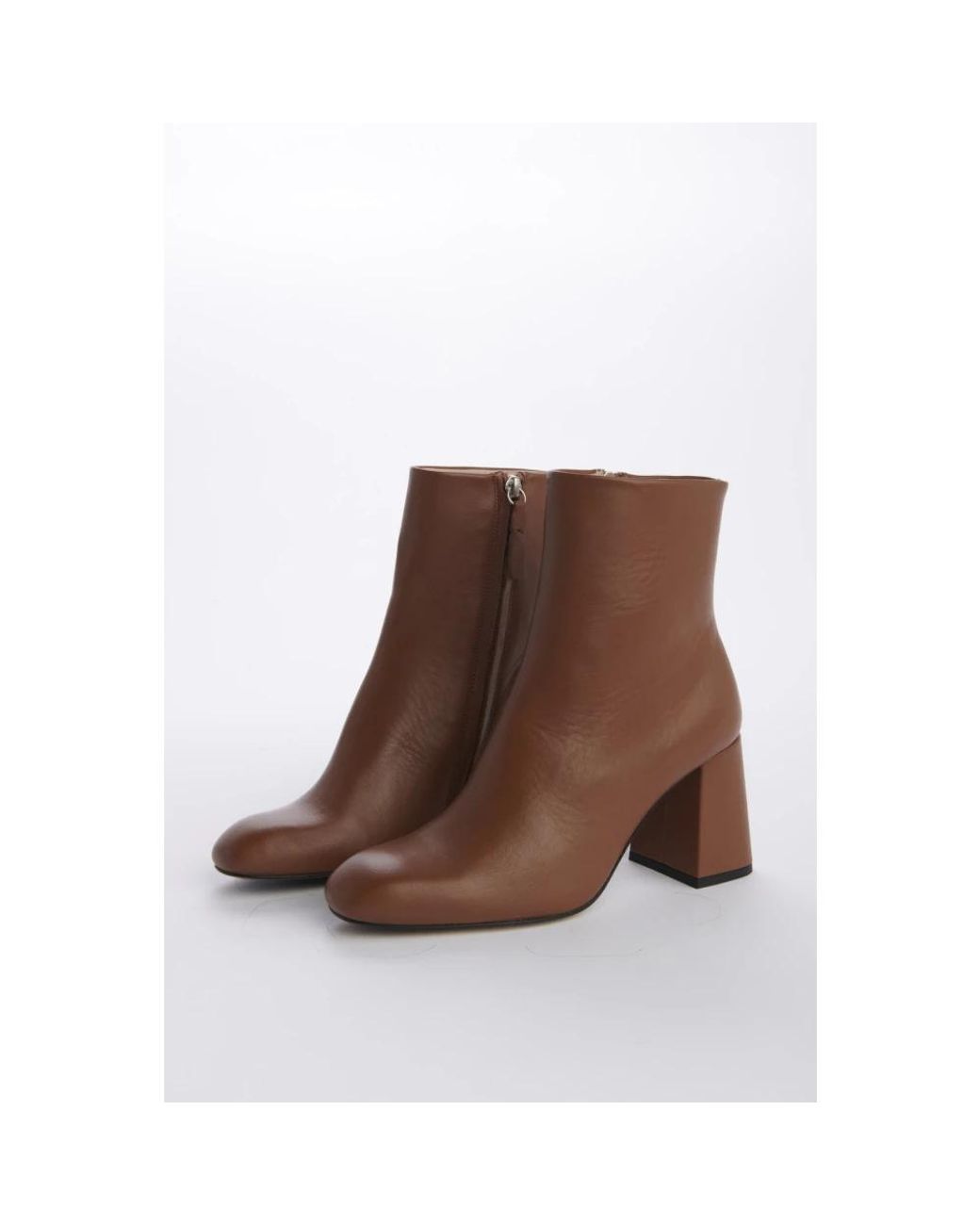 Souliers Martinez Brown Heeled Boots