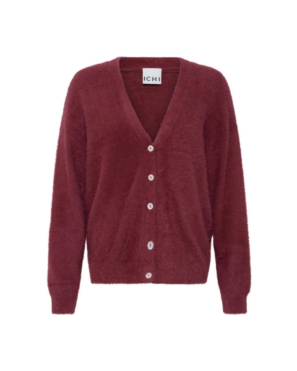 Ichi Red Strickware