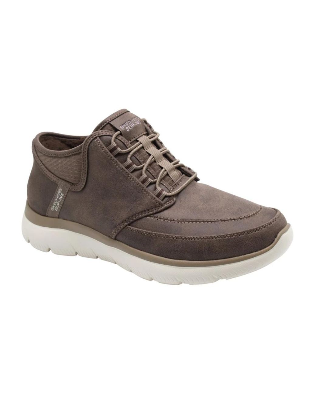 Skechers Brown Lace-Up Boots for men