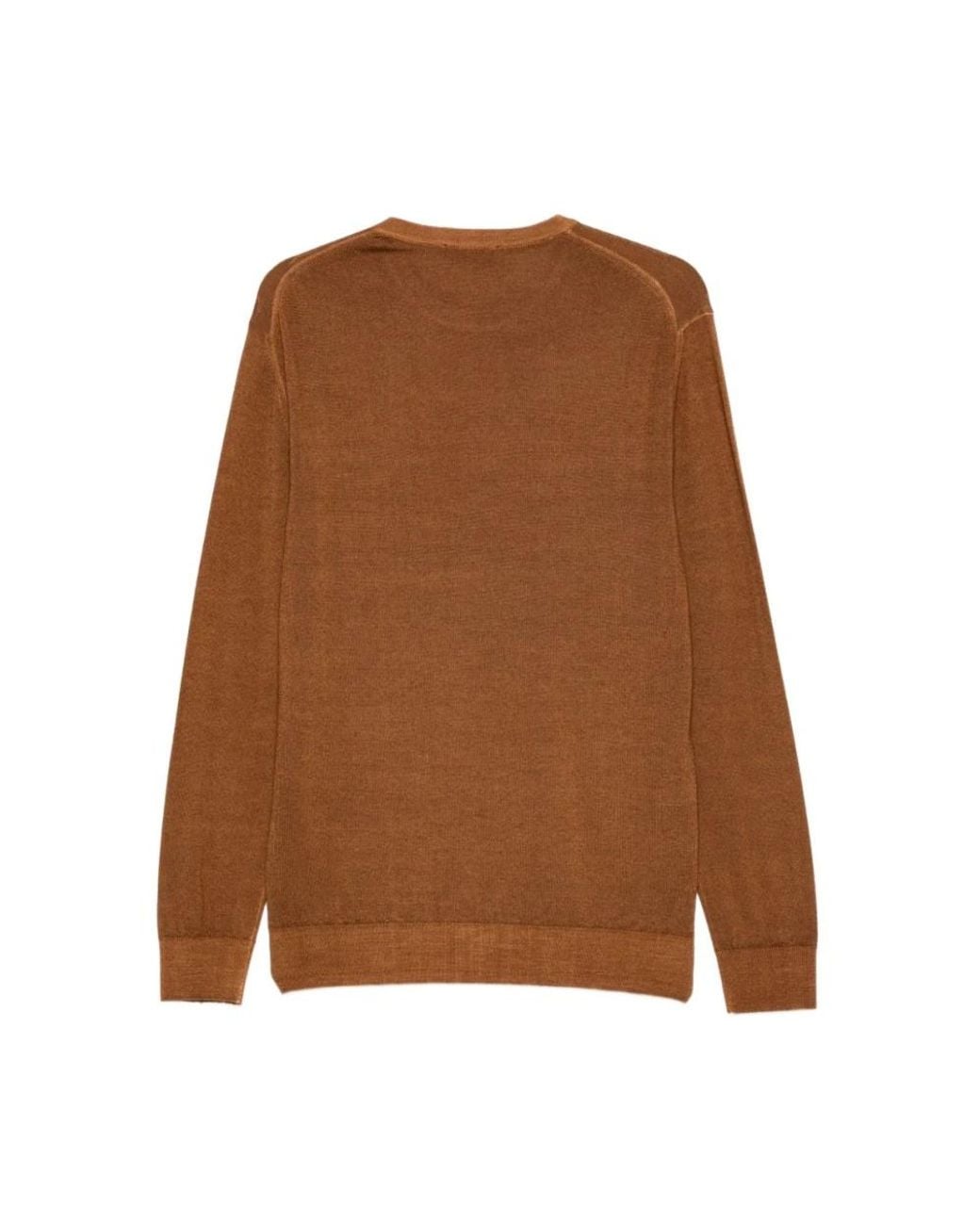Piacenza 1733 Brown Round-Neck Knitwear for men