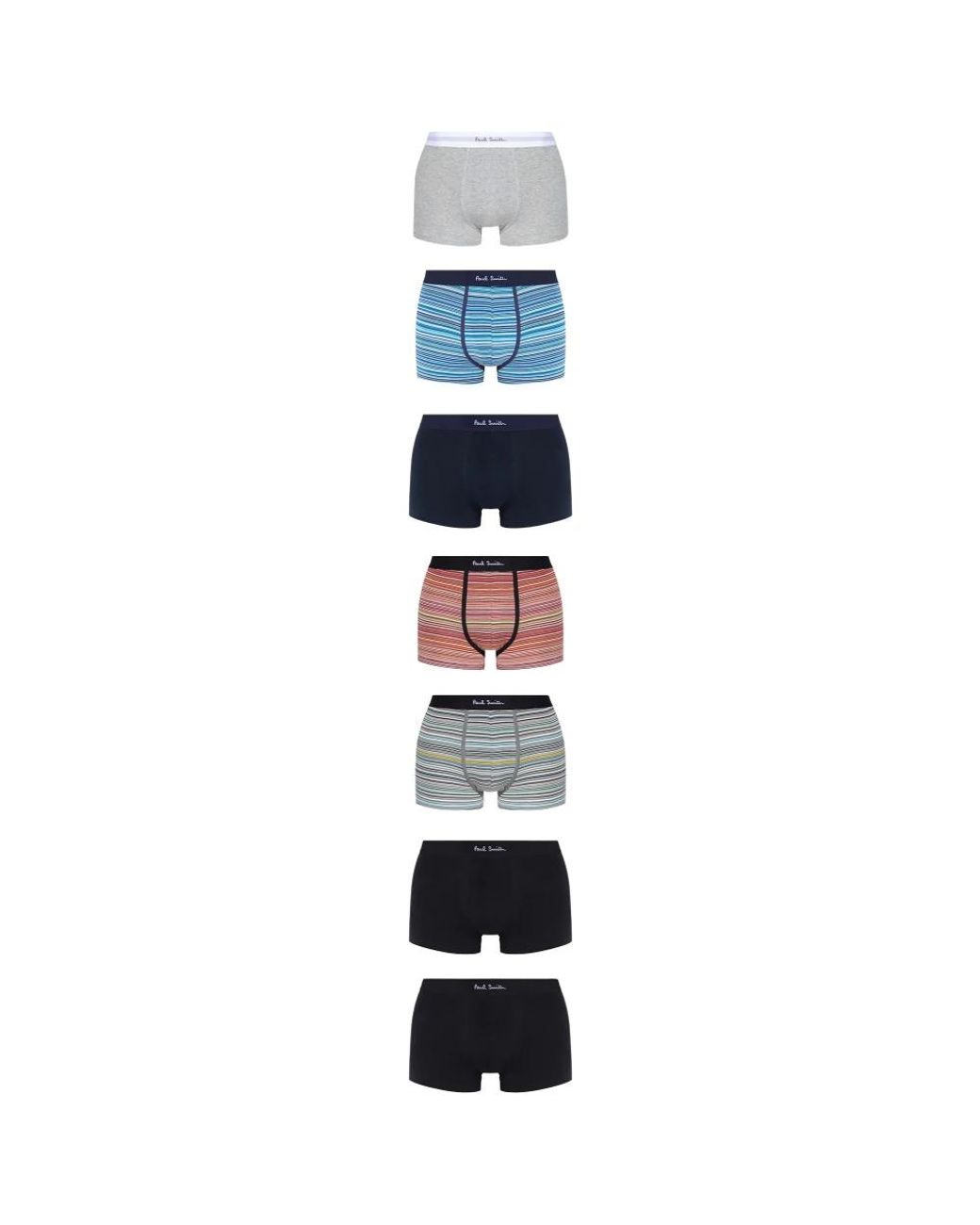 Paul Smith Boxers 7-Pack in het Blue voor heren