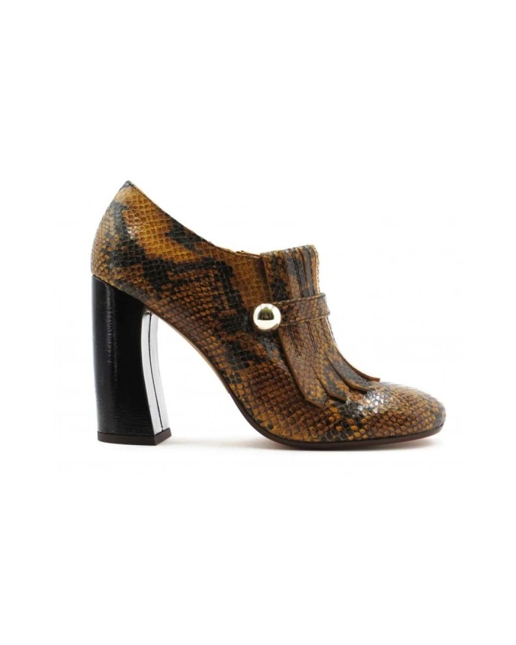 Chie Mihara Brown Flat Sandalen