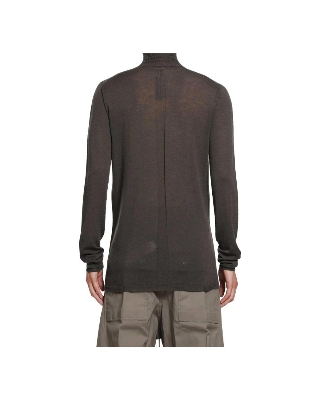 Rick Owens Black Turtlenecks for men