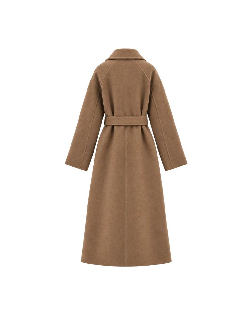 SOLOTRE Brown Belted Coats