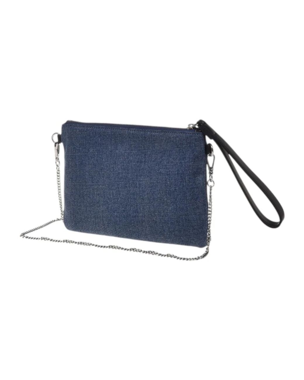 Love Moschino Blue Clutches