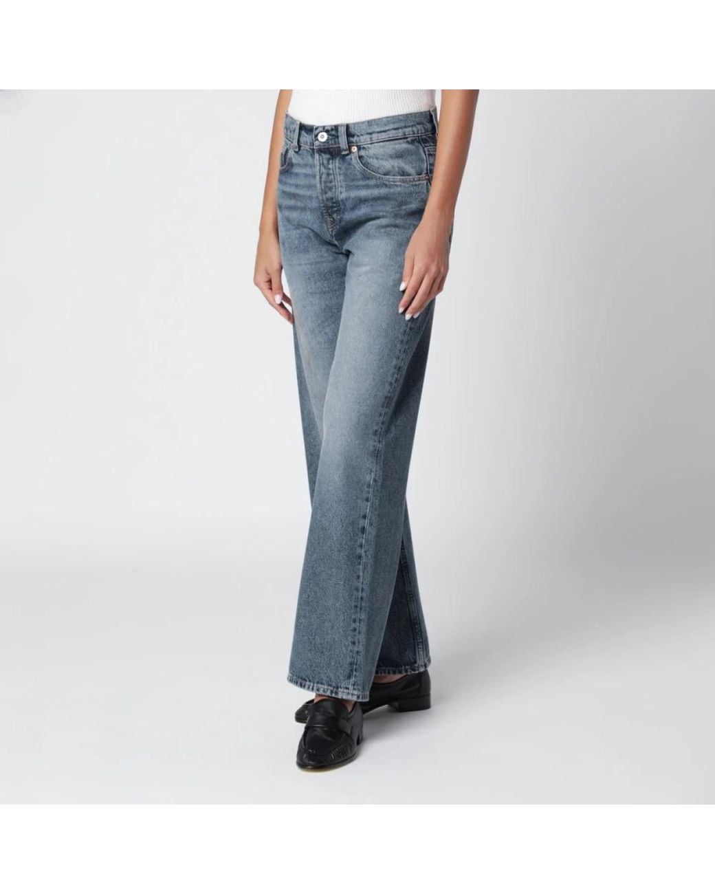Our Legacy Blue Wide Jeans