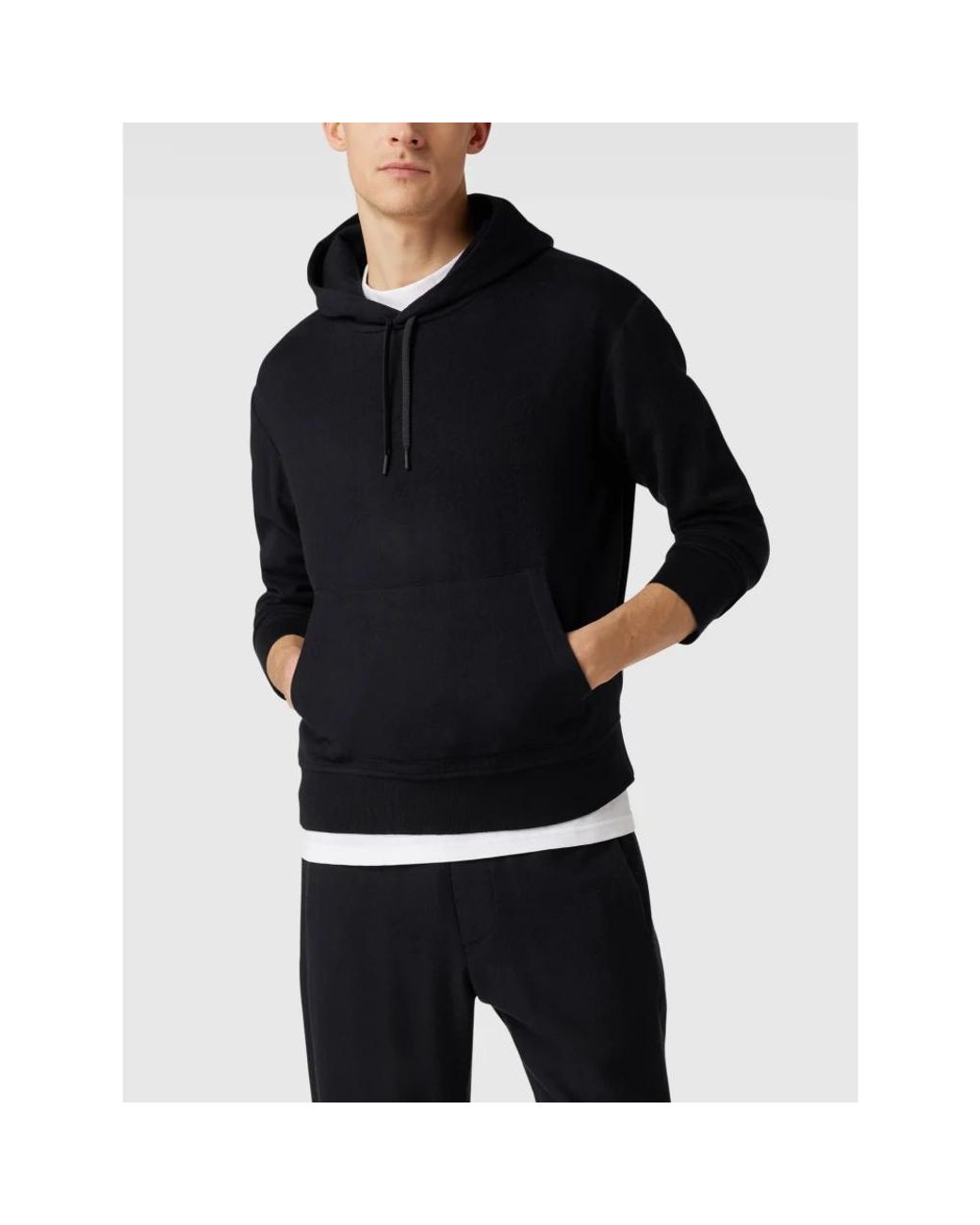 Emporio Armani Blue Hoodies for men