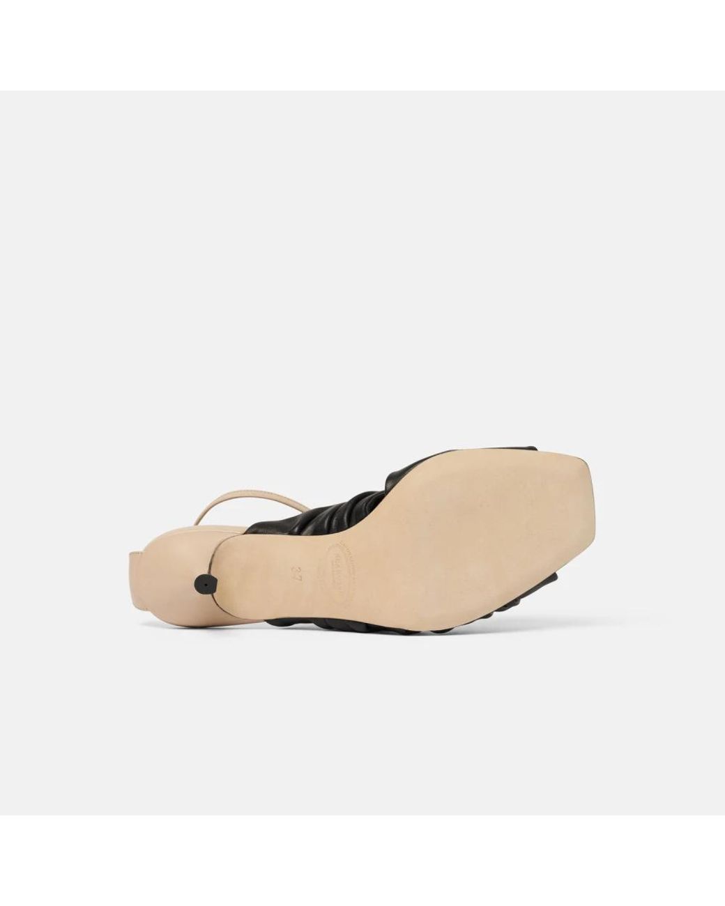 Scarosso Black High Heel Sandals