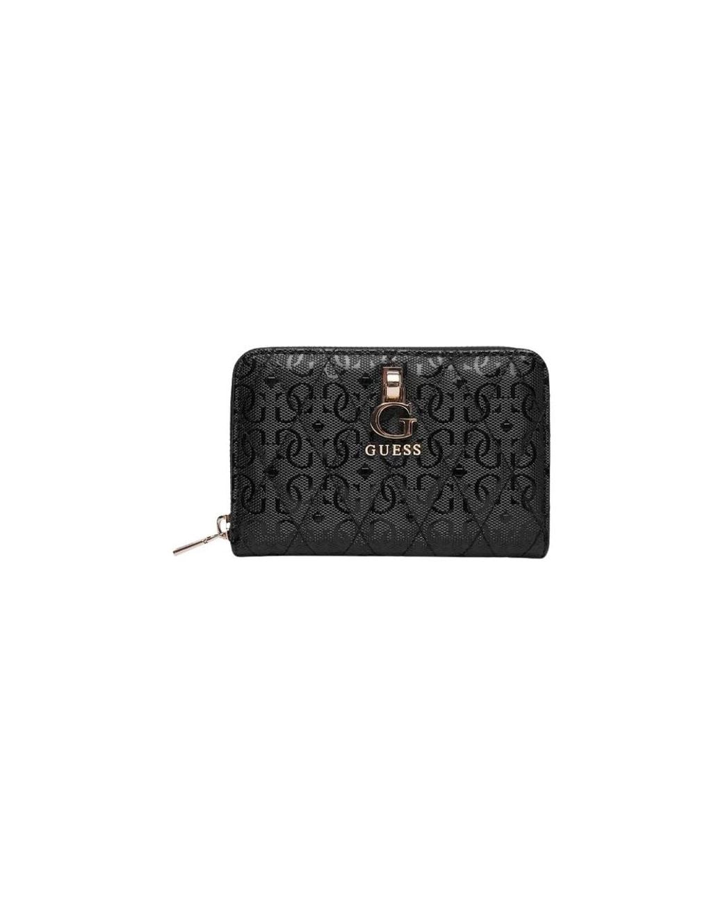 Guess Black Tamara Slg Medium Zip Around