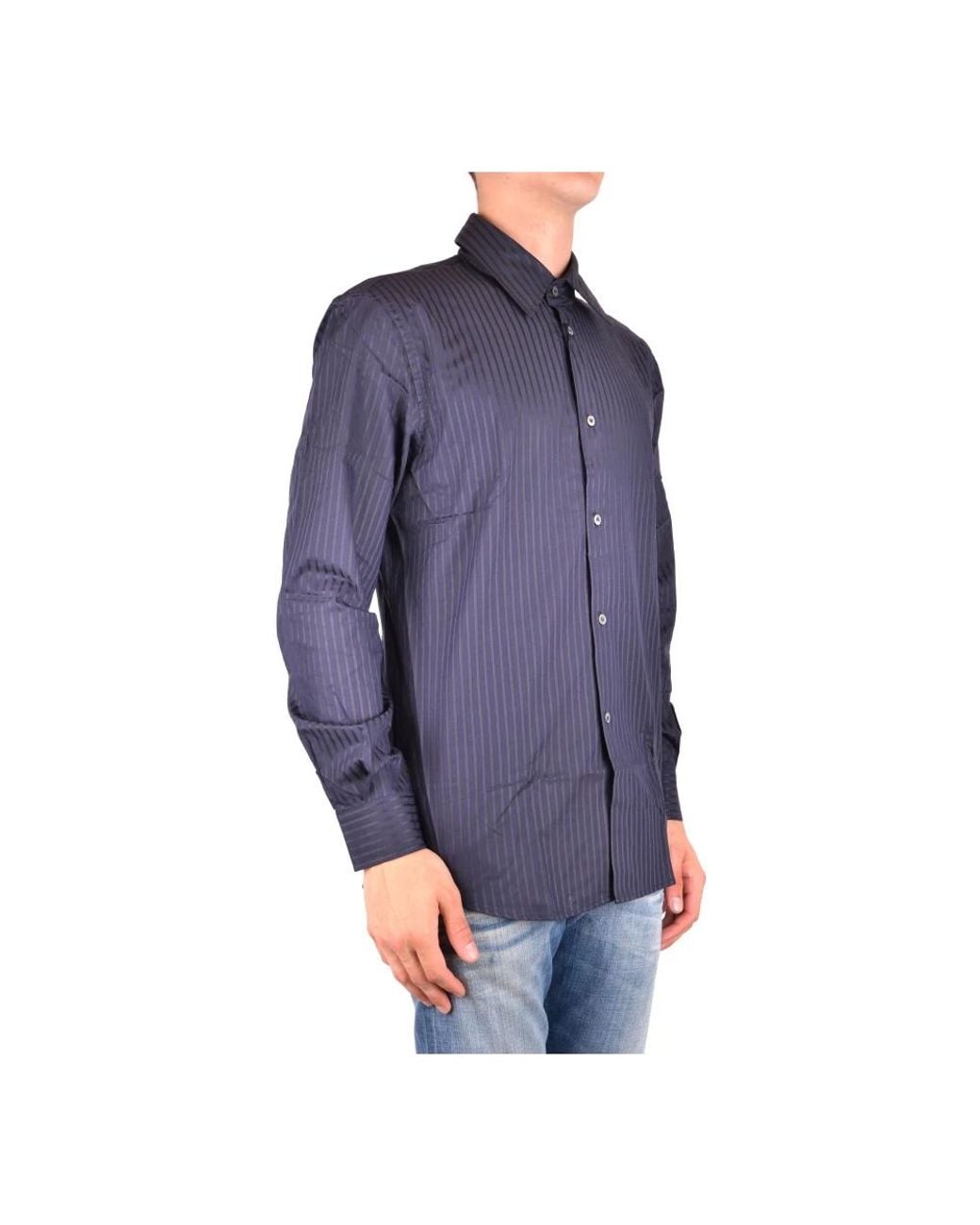 CoSTUME NATIONAL Blue Formal Shirts for men